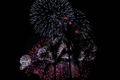 July 2009 fireworks, Ala Moana
