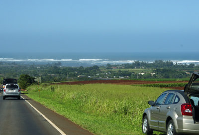 Looking from just out of Haleiwa
