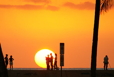 Magic Island Sunset