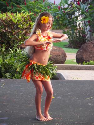 Young Hula Performer