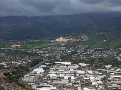 Tripler Hospital from above