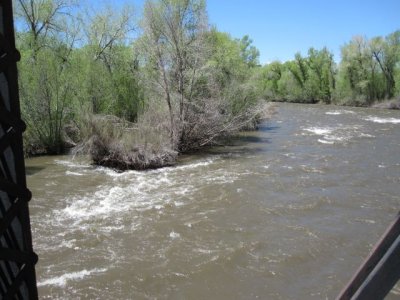 Gunnison in full spring run-off