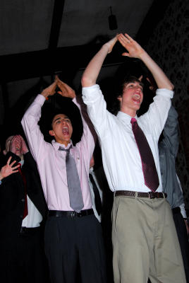 Guys doing the Y