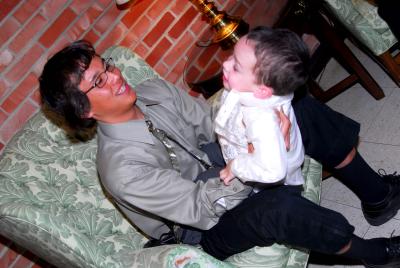 John with cousin Kyle