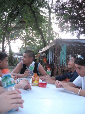 Dinner with Iligan swimmers