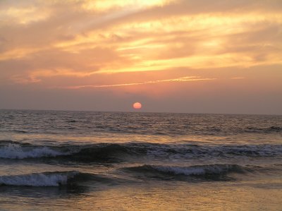 Pacific Ocean sunset 2