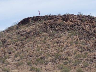 On top of the hill