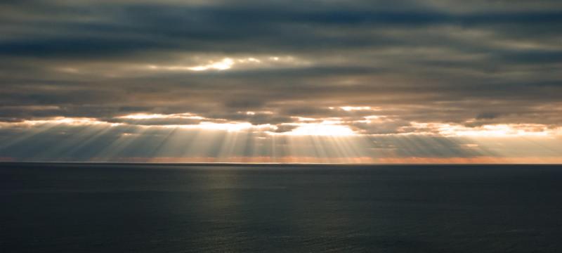 View from Cawsands Bay, Boxing day.