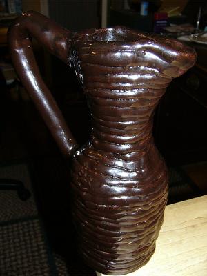 Brown Pitcher