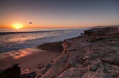 Sunset, Malibu Beach, Baja