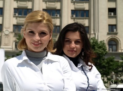Andreea Popa si Tatiana Rarincatop models
