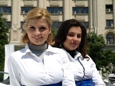 Andreea Popa si Tatiana Rarincatop models