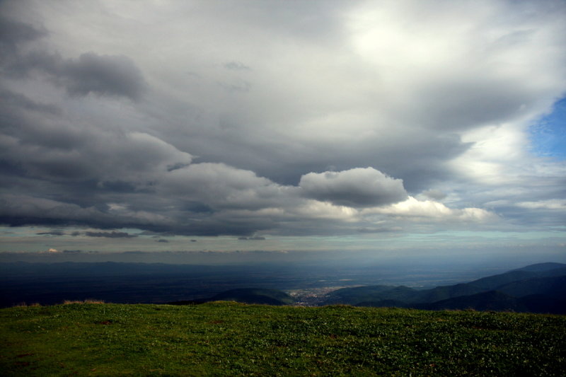 Stormy mountains