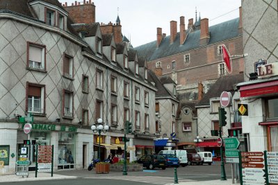 a typical french town, Gien