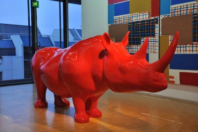 Xavier Veilhan - Rhinocros (1999-2000) - Centre Pompidou - 1208 