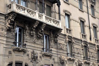 Casa Guazzoni, Art Nouveau in Milan - 2549