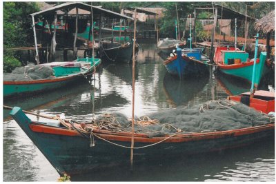 Cham fishing village