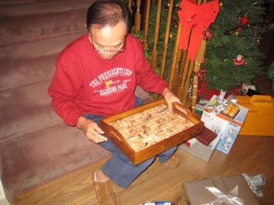 wine cork tray