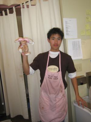 jin and his ty bunny