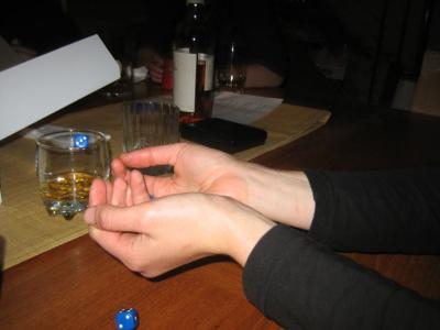 floating dice trick by sarah