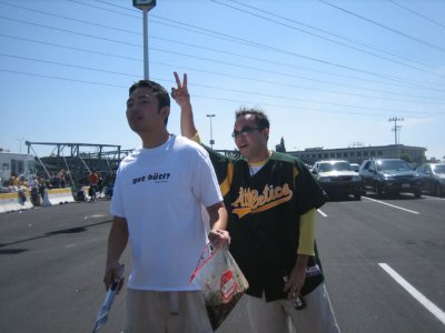 Tailgate + A's game
