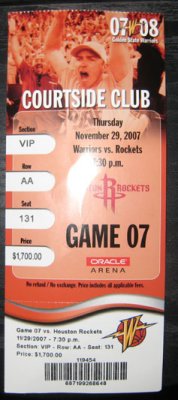 Warriors vs Rockets