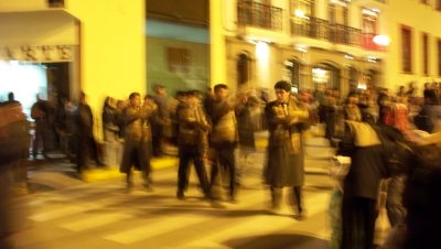 Celebrating in Puno