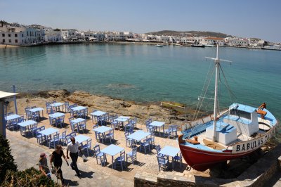 MYKONOS - View of Coastal Area