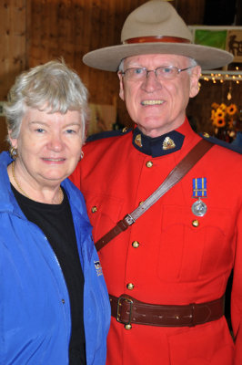 Ann and un-Mounted Canadian Police (Retired)