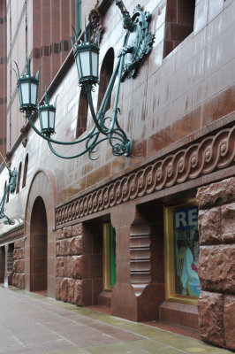 Entrance to Chicago Public Library