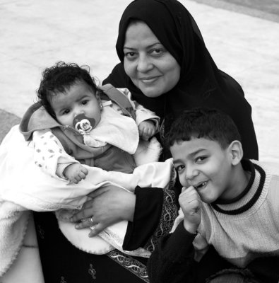 Faces of Egypt:  Three in the Family