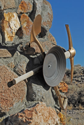 Tools of the mining trade.