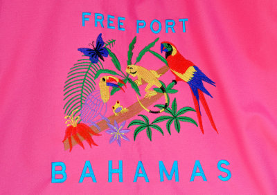 Another shirt showing another port:  Freeport in island