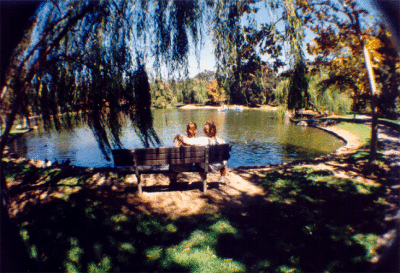 In the park