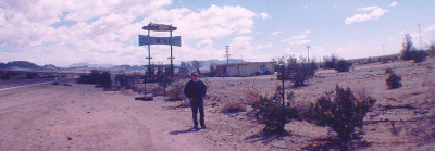 Rick ponders the emptiness of Route 66