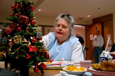 Christmas at the rehab unit