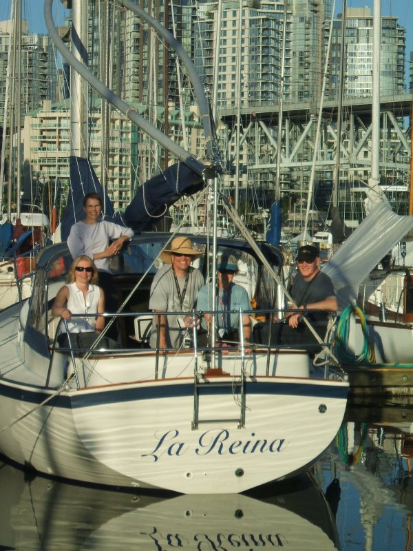 a regal crew aboard the queen