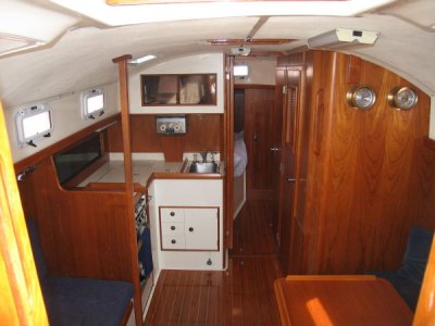 salon from companionway