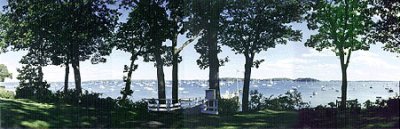 summer view to the east