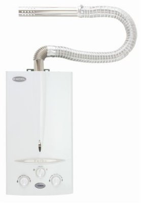 flue can run almost anywhere