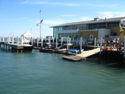 north side, dinghy dock & small boat ramp