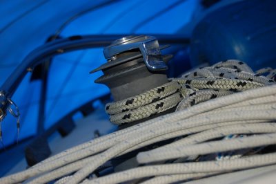 halyard/utility winch, port coach roof