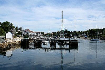 looking north up harbour