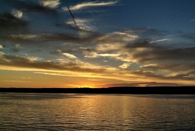 Burling Bay sunset