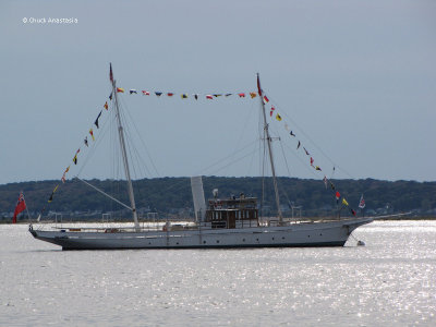 the Herreshoff AMAZON off Museum