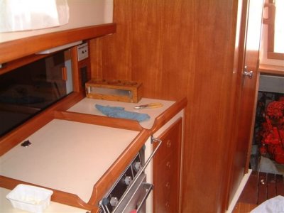 stbd galley stove