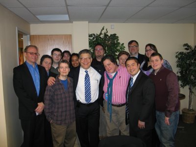 LGBT Leaders with Senator Al Franken