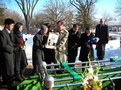 January 2010 - Dad's Funeral