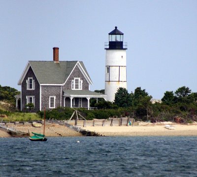 Heading out of Barnstable Harbor