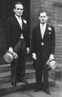 Dad with Best Man Richard Rolo